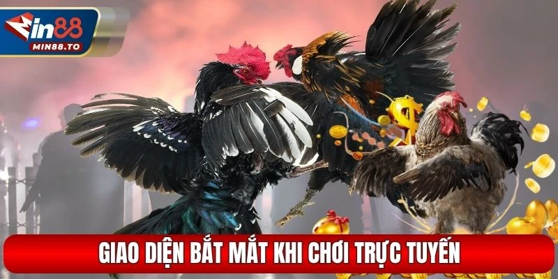 Giao diện bắt mắt khi chơi trực tuyến