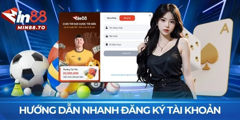 Hướng dẫn nhanh đăng ký tài khoản cho người mới