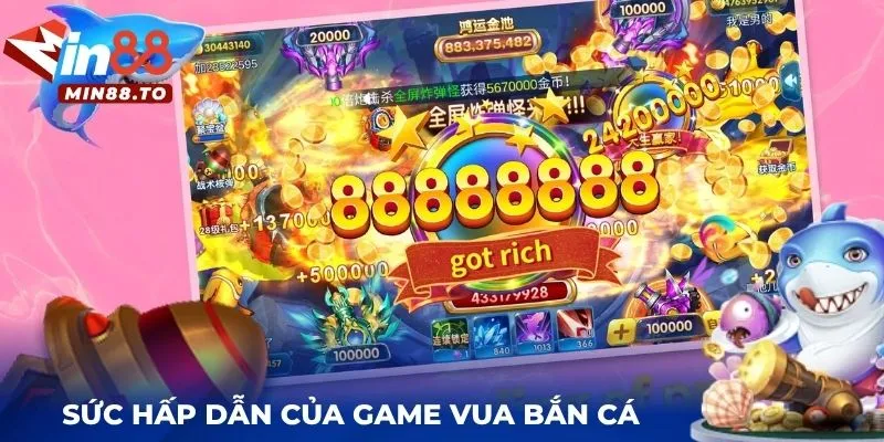 Khám phá sức hấp dẫn của game vua bắn cá